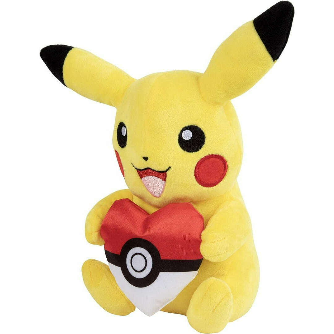 Toys N Tuck:Pokemon 8 Inch Plush - Pikachu With Heart,Pokemon