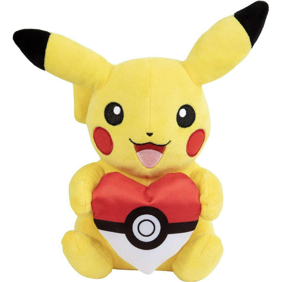 Toys N Tuck:Pokemon 8 Inch Plush - Pikachu With Heart,Pokemon