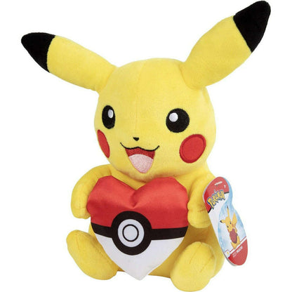 Toys N Tuck:Pokemon 8 Inch Plush - Pikachu With Heart,Pokemon