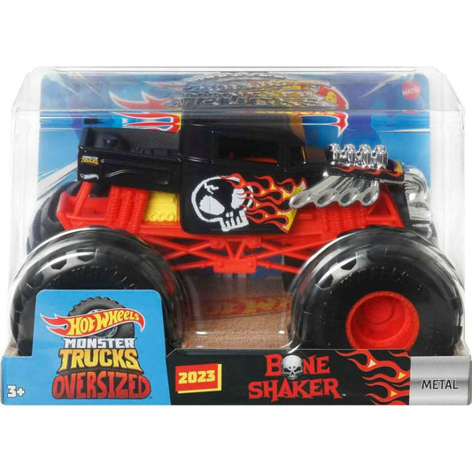 Toys N Tuck:Hot Wheels Monster Trucks Oversized - Bone Shaker,Hot Wheels