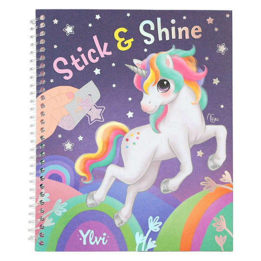 Toys N Tuck:Depesche Ylvi Stick & Shine Colouring Book,Ylvi