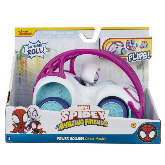 Toys N Tuck:Marvel Spidey And His Amazing Friends Power Rollers - Ghost Spider,Marvel