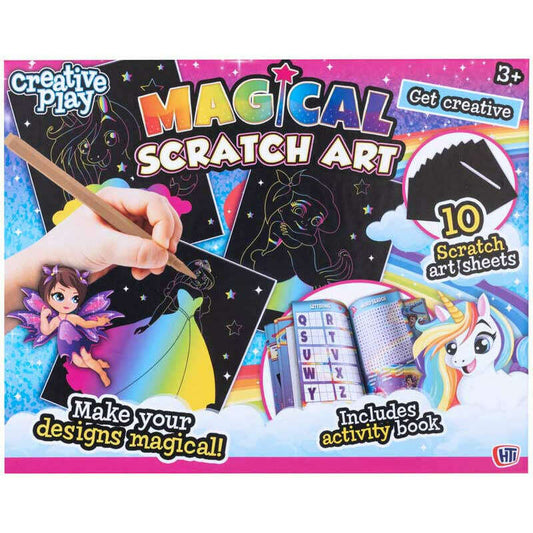 Toys N Tuck:Creative Play Magical Scratch Art,HTI