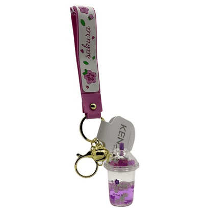 Toys N Tuck:Kenji Mima Cat Boba Tea Keyring,Kenji