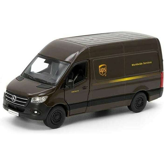 Toys N Tuck:UPS Mercedes-Benz Sprinter 1:48 Die Cast,Kandy Toys