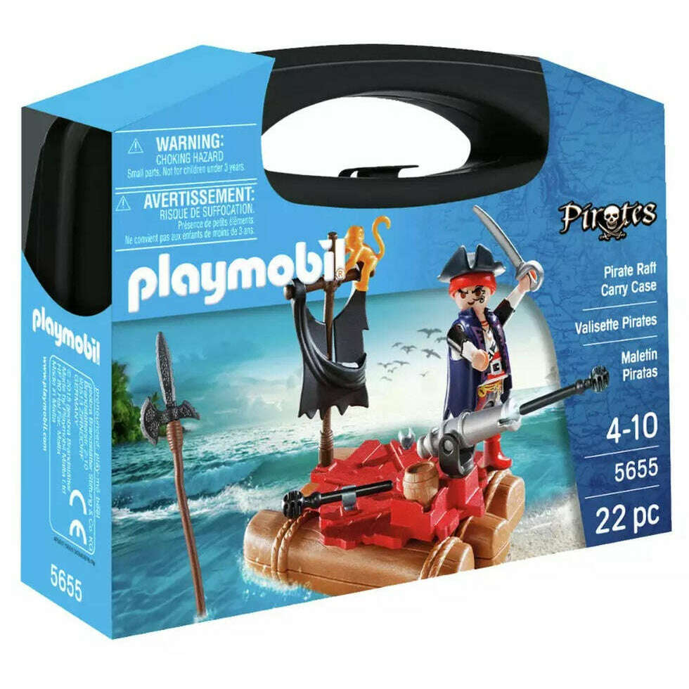 Toys N Tuck:Playmobil 5655 Pirate Raft Carry Case,Playmobil