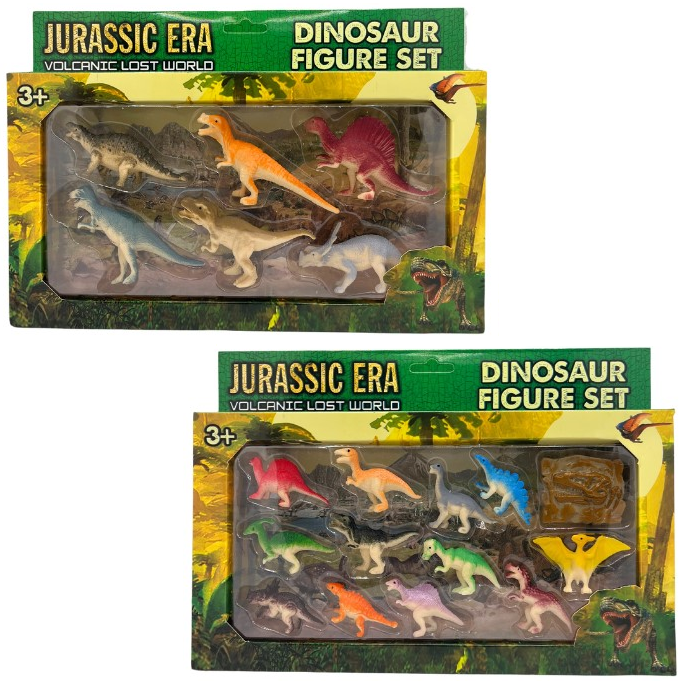 Toys N Tuck:Jurassic Era Dinosaur Figure Set,Kandy Toys