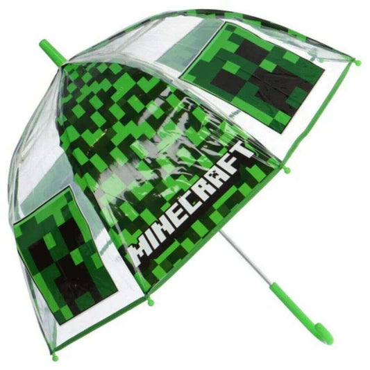 Toys N Tuck:Minecraft Transparent Umbrella,Minecraft