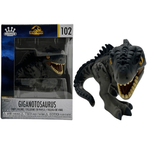 Toys N Tuck:Funko Minis - Jurassic World Dominion - Giganotosaurus 102,Jurassic World