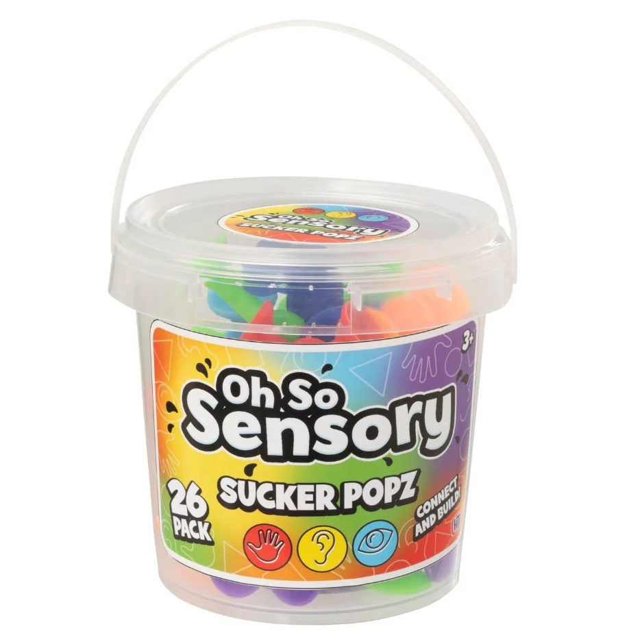 Toys N Tuck:Oh So Sensory Sucker Popz 26 Pack,HTI
