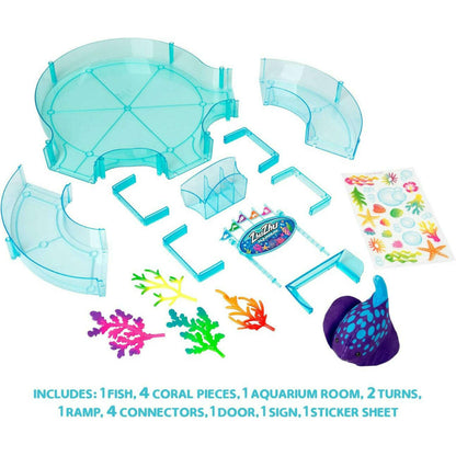 Toys N Tuck:Zhu Zhu Aquarium Starter Set with Fish,Zhu Zhu Pets