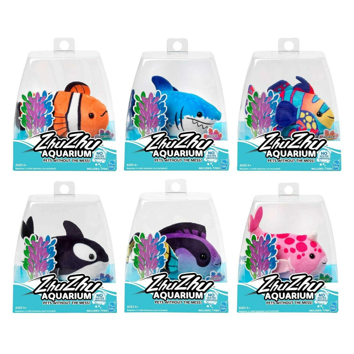 Toys N Tuck:Zhu Zhu Aquarium Single Fish Pack,Zhu Zhu Pets