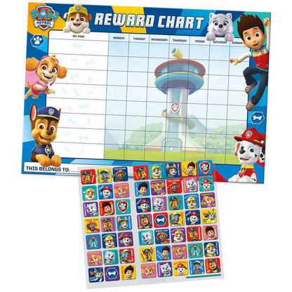 Toys N Tuck:Reward Chart - Paw Patrol,Paper Projects