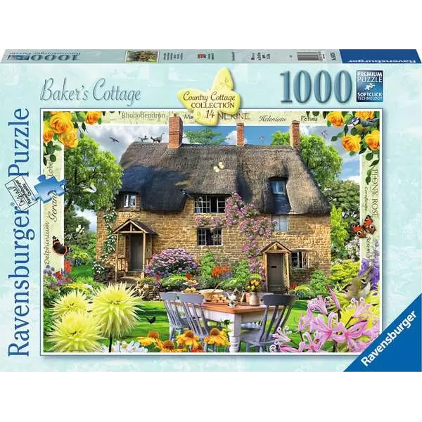 Toys N Tuck:Ravensburger 1000pc Puzzle Country Cottage Collection Baker's,Ravensburger