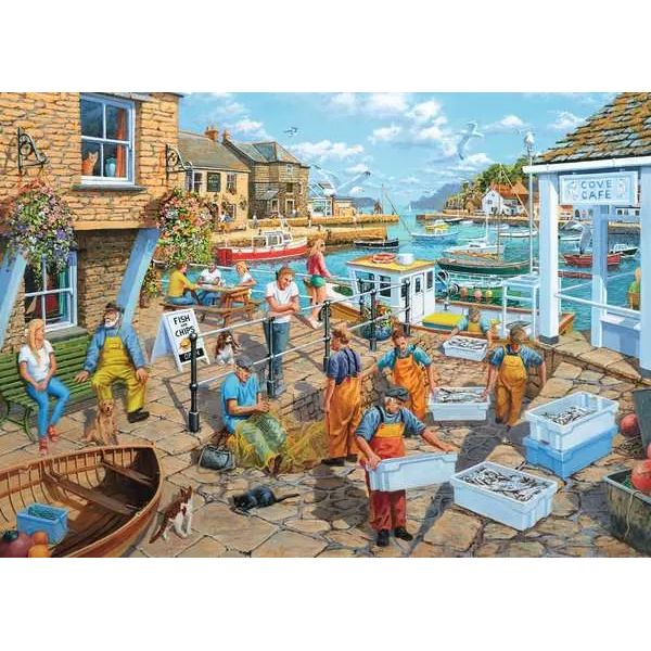 Toys N Tuck:Ravensburger 1000pc Puzzle A Fisherman's Life,Ravensburger