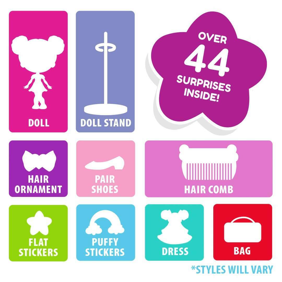 Toys N Tuck:Decora Girlz Sticker 'N' Style Series 1 - Luna,Decora Girlz