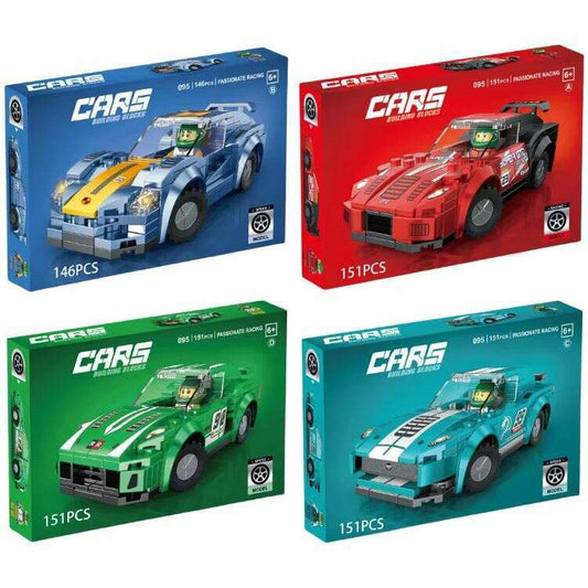 Toys N Tuck:Sports Racing Car Brick Kit,CARS