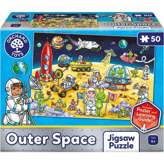 Toys N Tuck:Orchard Toys Outer Space 50 Piece Jigsaw Puzzle,Orchard Toys