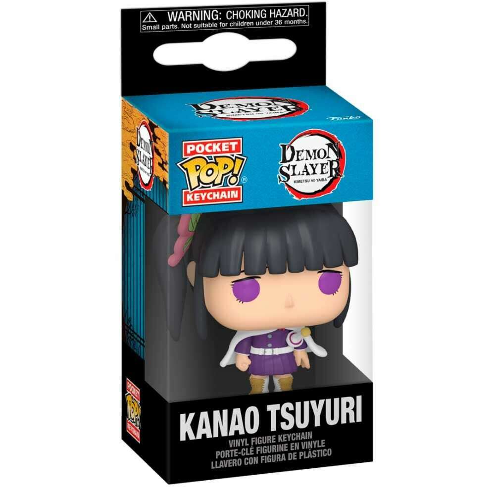 Toys N Tuck:Funko Pocket Pop Keychain - Demon Slayer - Kanao Tsuyuri,Demon Slayer