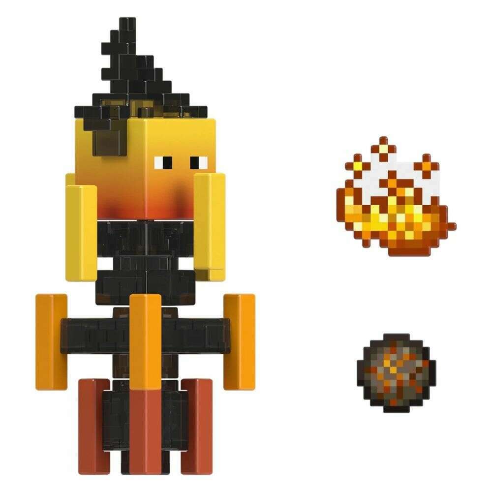 Toys N Tuck:Minecraft 3.25'' Figures - Blaze,Minecraft