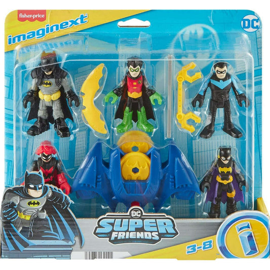 Toys N Tuck:Imaginext DC Super Friends Batman Family Multipack,DC
