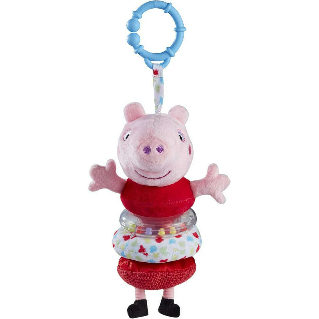 Toys N Tuck:My First Peppa Pig Peppa Jiggler Soft Toy,Peppa Pig