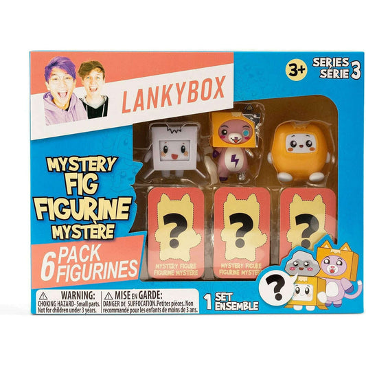 Toys N Tuck:LankyBox Mystery Figure 6 Pack Series 3,LankyBox