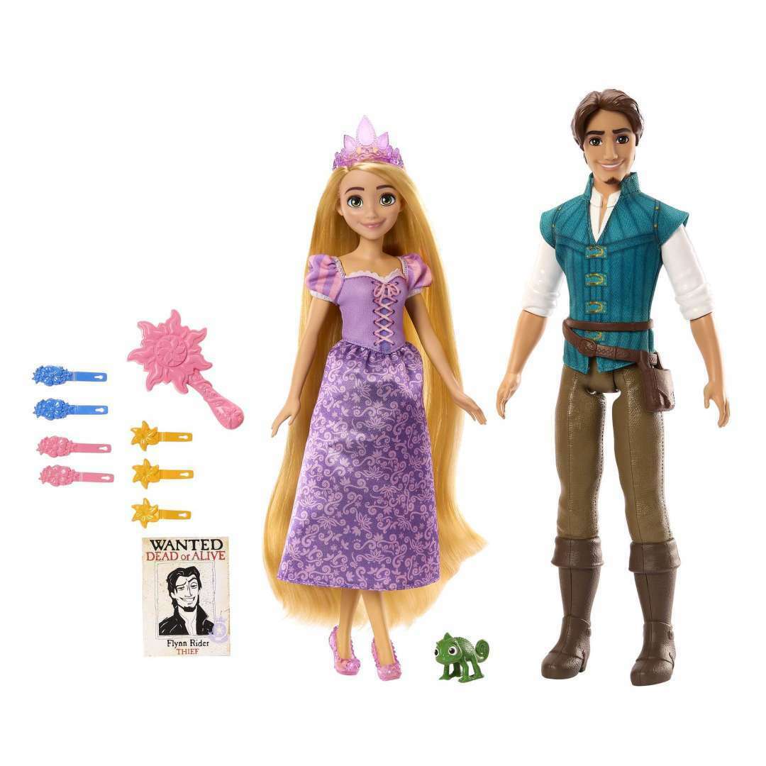 Toys N Tuck:Disney Princess Rapunzel And Flynn Rider Adventure Set,Disney Princess