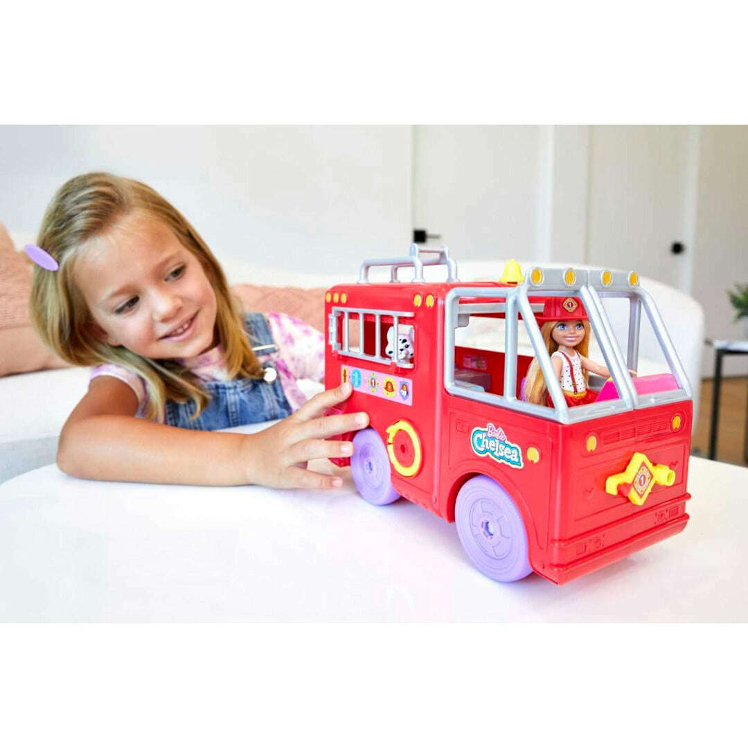 Toys N Tuck:Barbie Chelsea Fire Truck Playset,Barbie