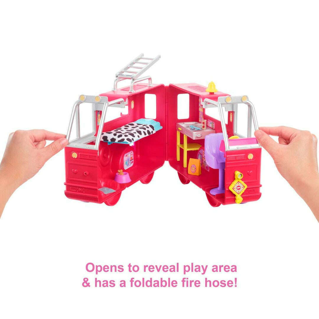 Toys N Tuck:Barbie Chelsea Fire Truck Playset,Barbie
