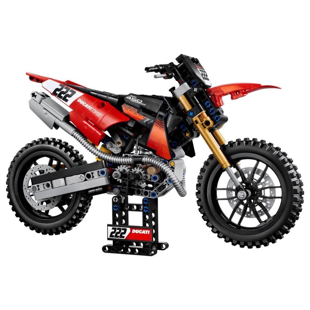 Lego 42238 Technic Ducati Desmo450 MX Factory Motorcycle