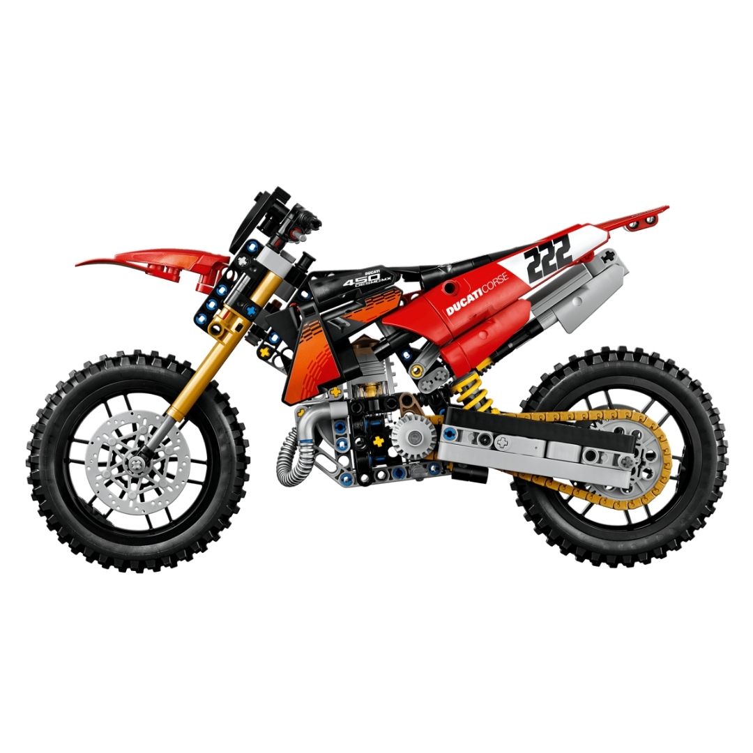 Lego 42238 Technic Ducati Desmo450 MX Factory Motorcycle