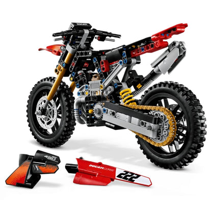 Lego 42238 Technic Ducati Desmo450 MX Factory Motorcycle