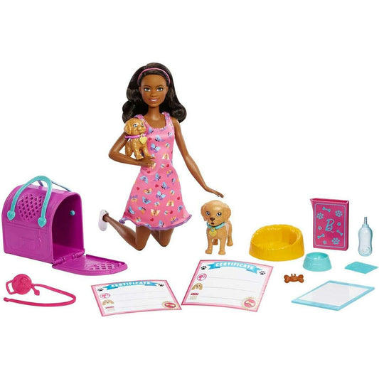 Toys N Tuck:Barbie Puppy Adoption Playset,Barbie