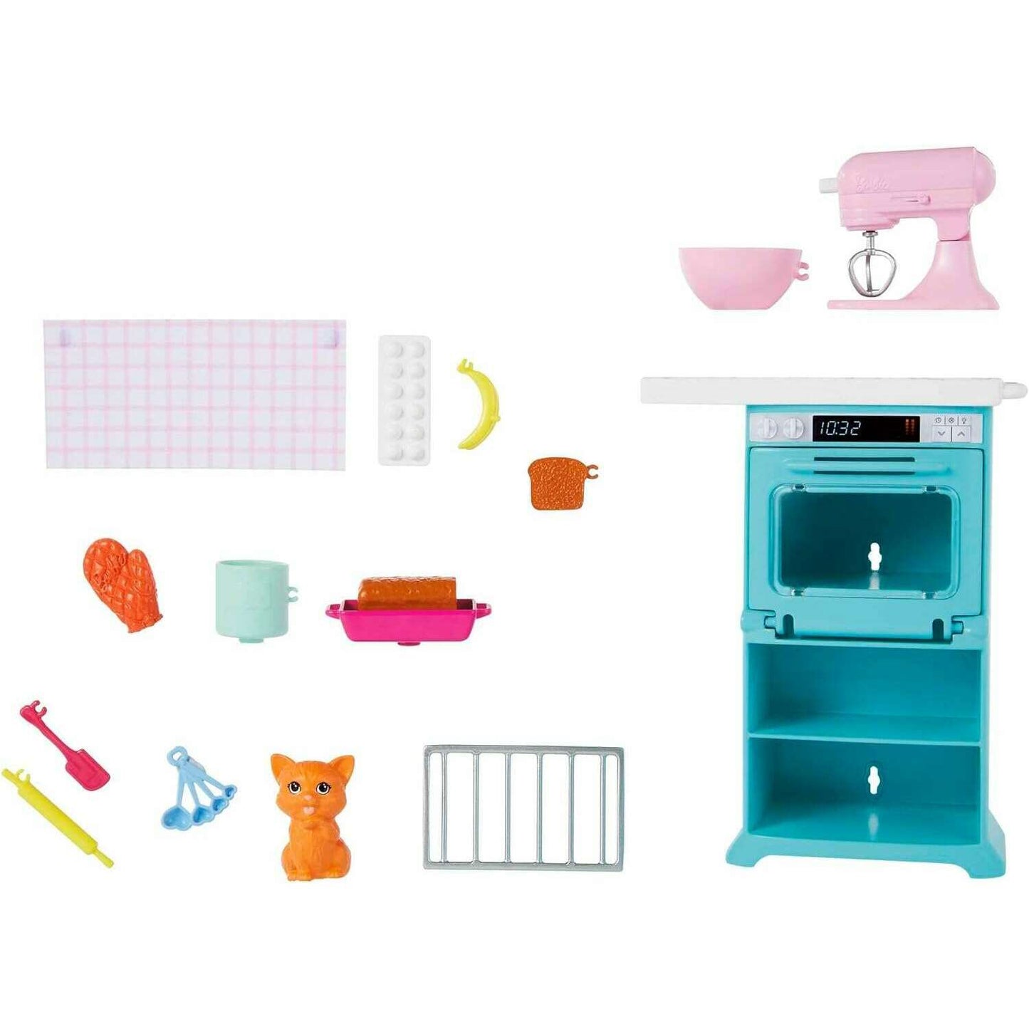 Toys N Tuck:Barbie Kitchen Playset,Barbie