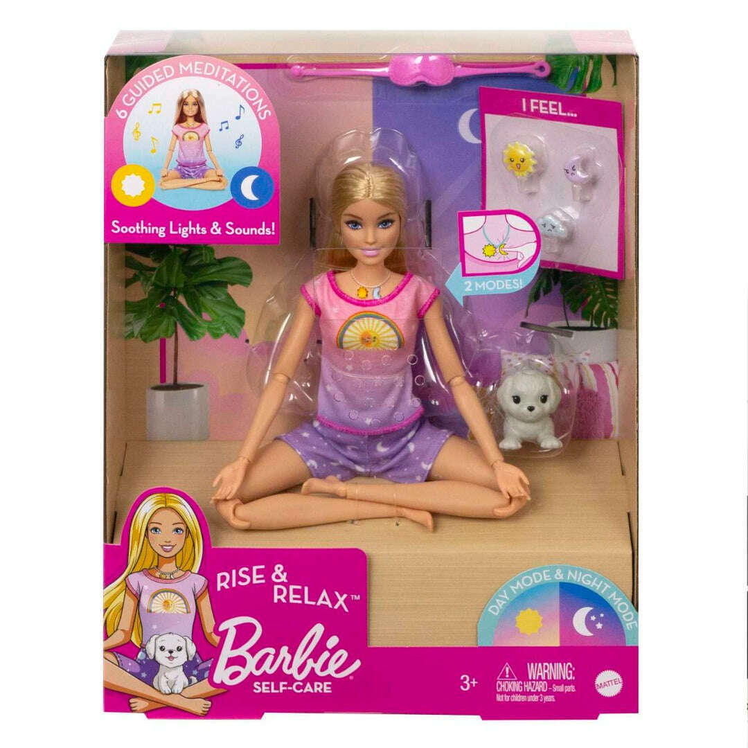 Toys N Tuck:Barbie Self-Care Rise & Relax Doll,Barbie