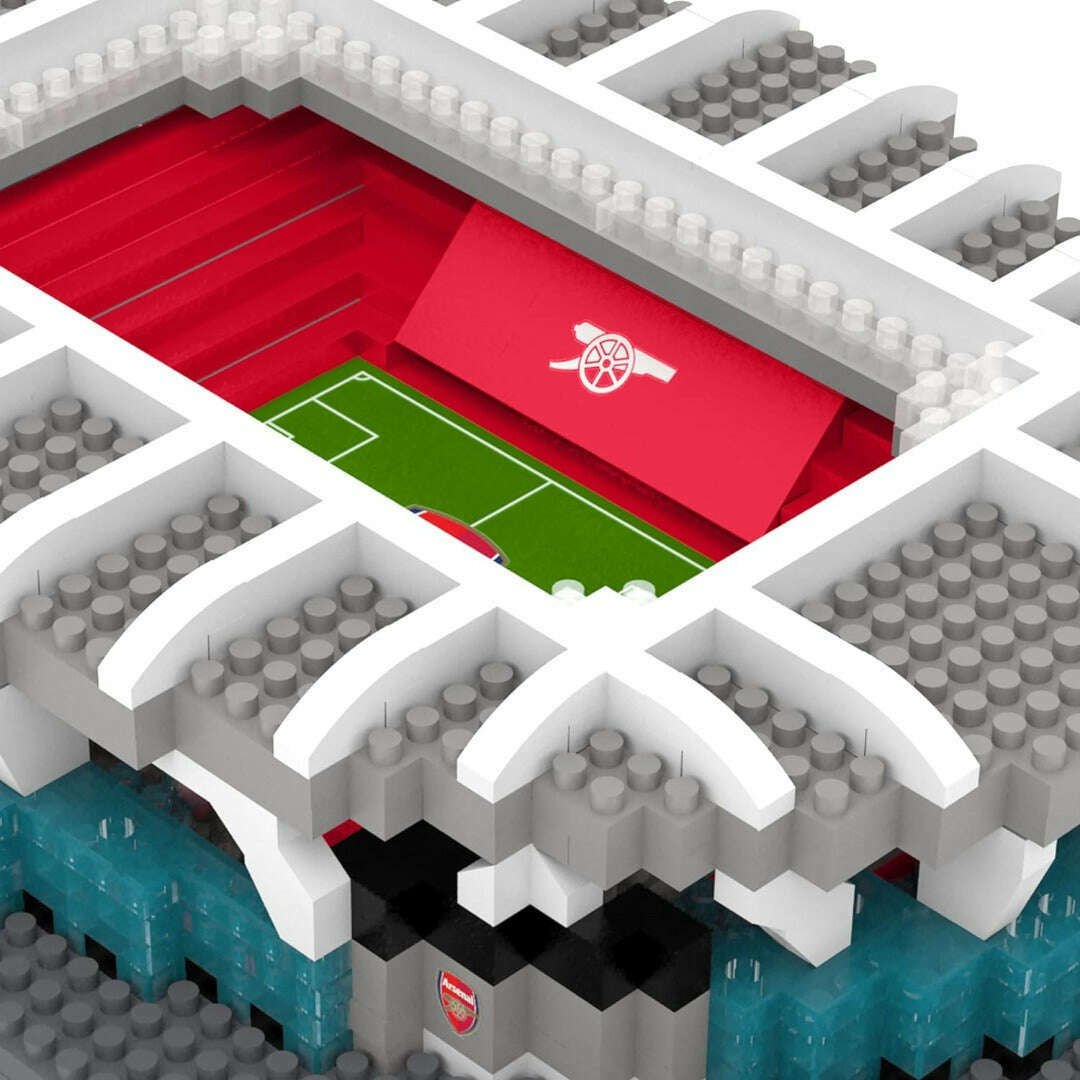 Toys N Tuck:Mini BRXLZ Stadium - Arsenal FC Emirates Stadium,Arsenal