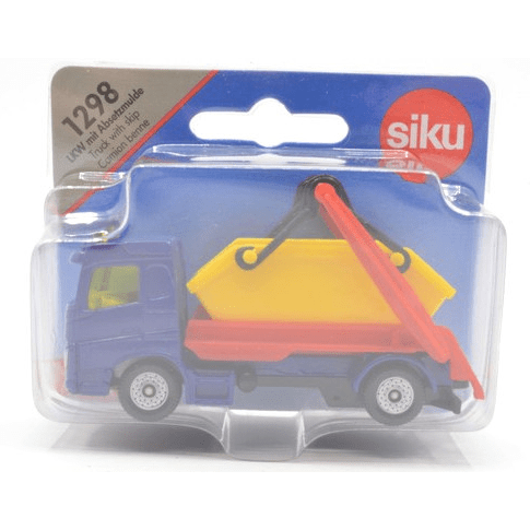 Toys N Tuck:Siku 1298 Truck with Skip,Siku