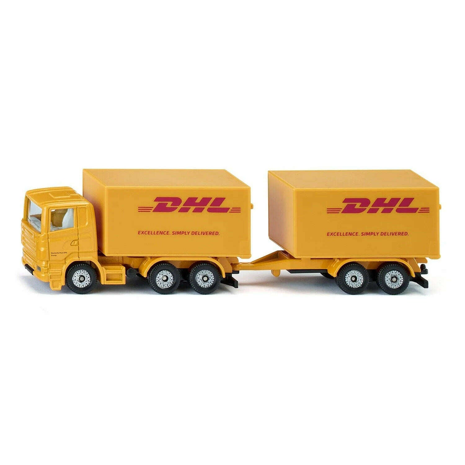 Toys N Tuck:Siku 1694 DHL Truck with Trailer,Siku