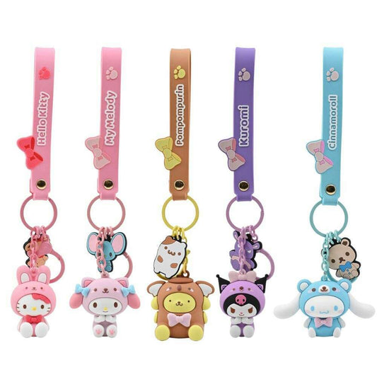 Toys N Tuck:Hello Kitty Animal Series Keyring,Hello Kitty