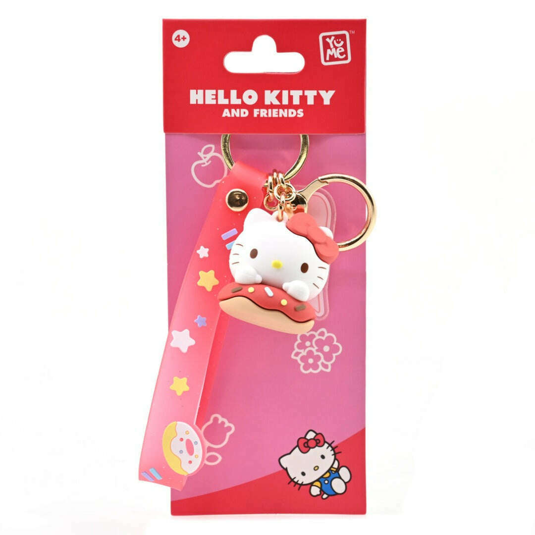 Toys N Tuck:Hello Kitty Donut Series Keyring,Hello Kitty