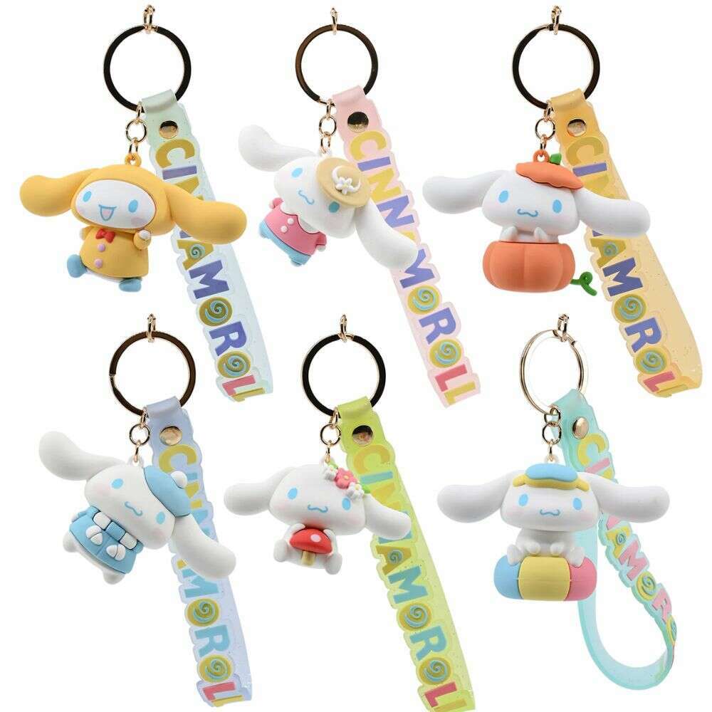 Toys N Tuck:Hello Kitty Cinnamoroll Series Keyring,Hello Kitty