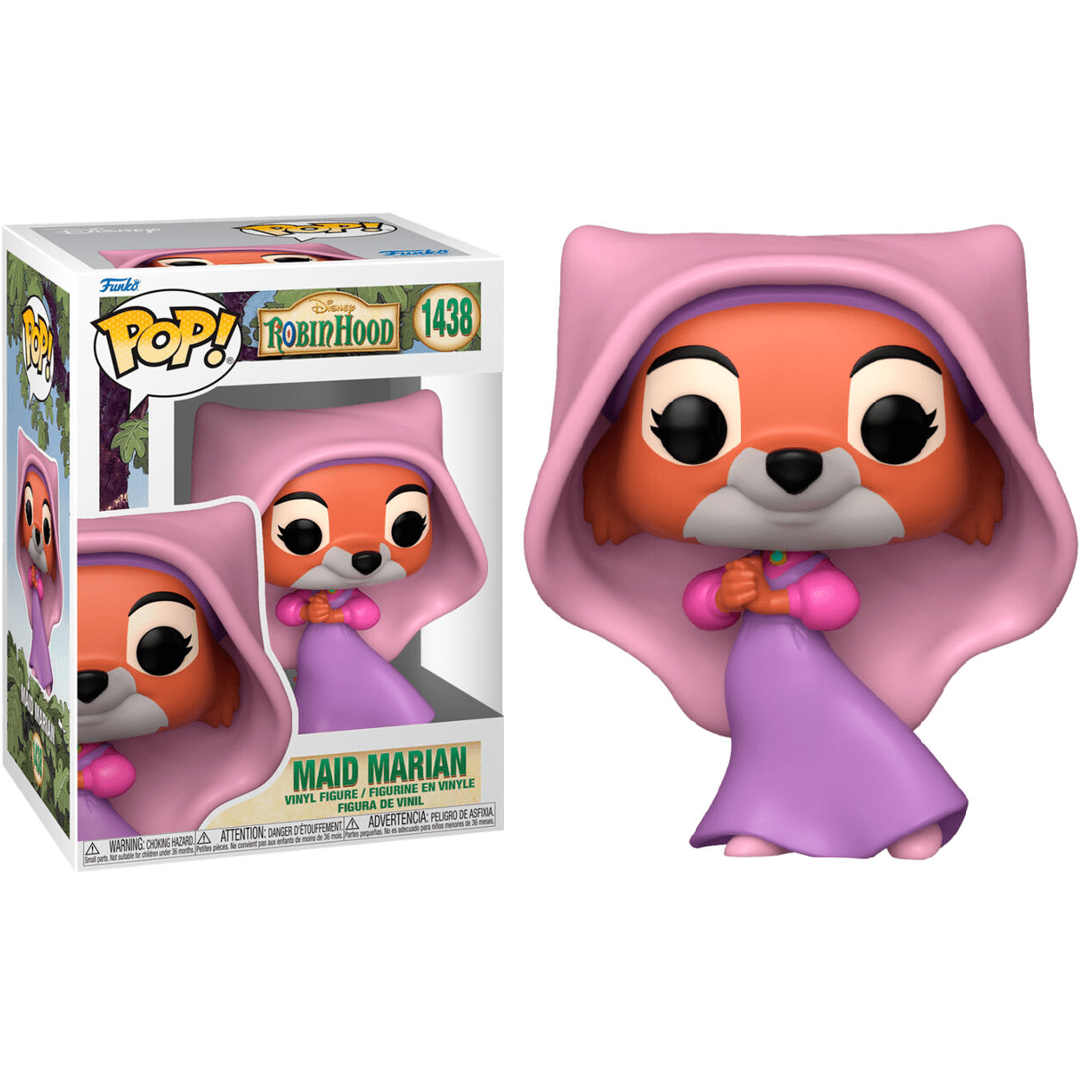 Toys N Tuck:Pop! Vinyl - Disney Robin Hood - Maid Marian 1438,Funko