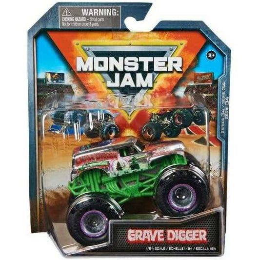 Toys N Tuck:Monster Jam 1:64 Series 34 Grave Digger,Monster Jam
