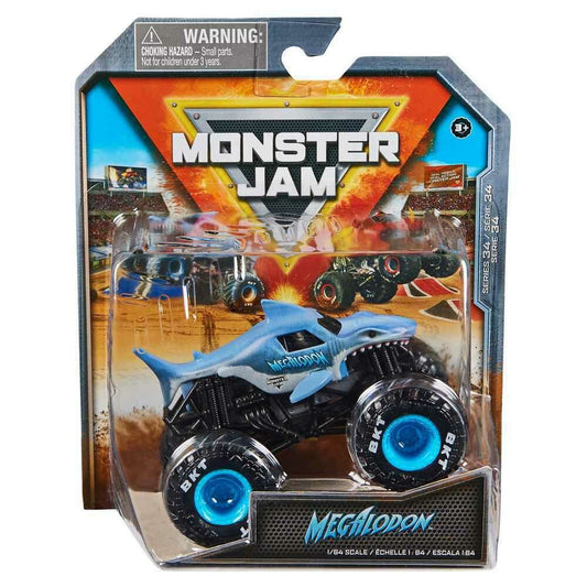 Toys N Tuck:Monster Jam 1:64 Series 34 Megalodon,Monster Jam