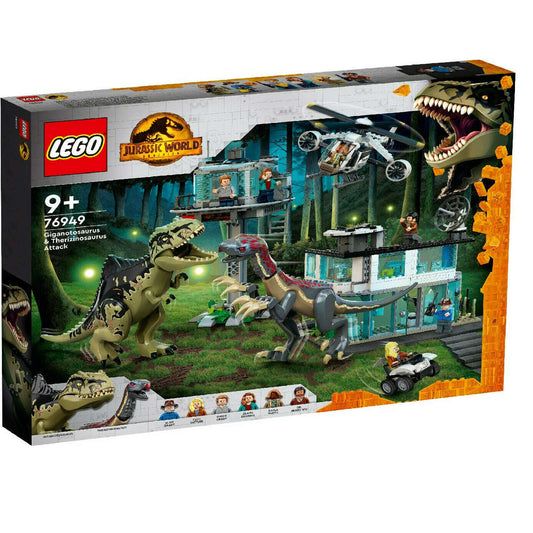 Toys N Tuck:Lego 76949 Jurassic World Giganotosaurus & Therizinosaurus Attack,Lego Jurassic World