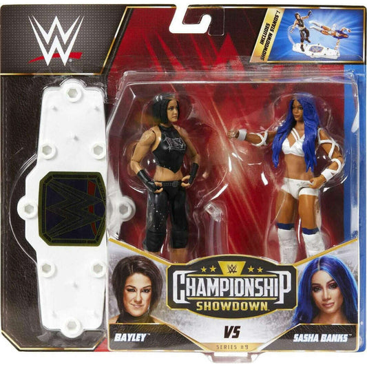 Toys N Tuck:WWE Action Figure - Championship Showdown Series #9 - Bayley VS Sasha Banks,WWE