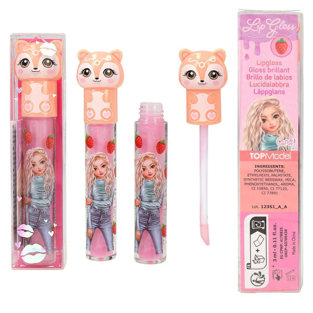 Toys N Tuck:Depesche Top Model Animal Toppers Lip gloss,Top Model