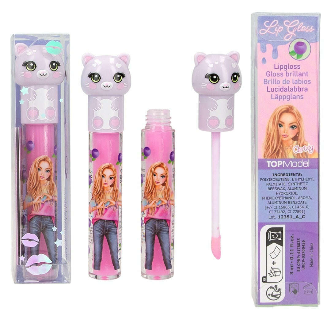 Toys N Tuck:Depesche Top Model Animal Toppers Lip gloss,Top Model