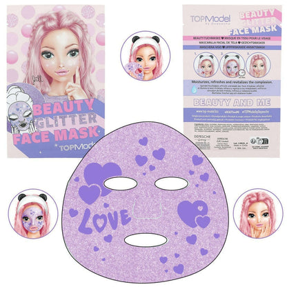 Toys N Tuck:Depesche Top Model Glitter Face Mask,Top Model